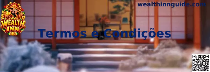 Ilustração dos Termos e Condições da Wealth Inn